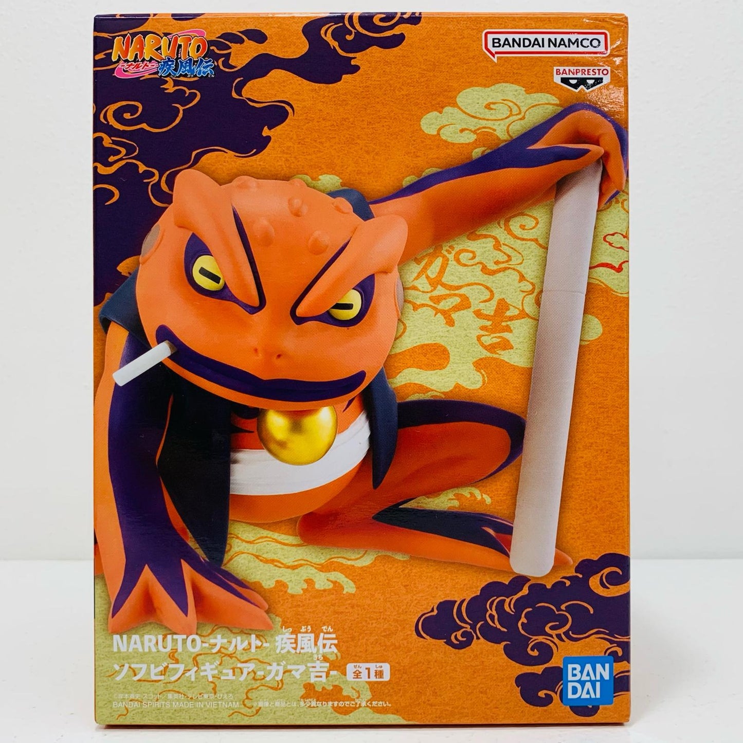 【中古】 ガマ吉-ソフビフィギュア「NARUTO-ナルト-疾風伝」【フィギュア】