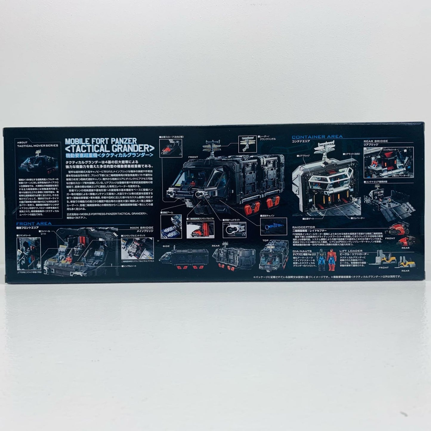 【中古】 機動要塞超重機<タクティカルグランダー>「ダイアクロン」【フィギュア】