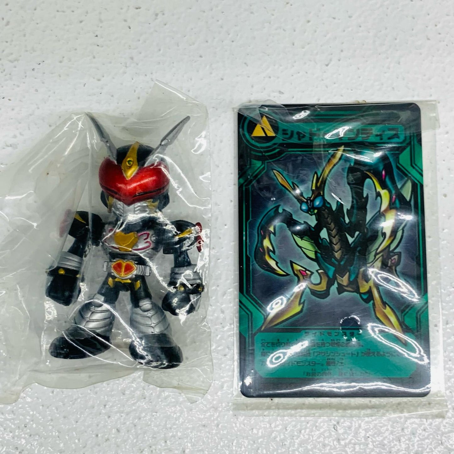 【中古】 4.仮面ライダーカリス&シャドーマンティス「駈斗戦士仮面ライダーズ龍騎パワーアップ編」【フィギュア】【飾磨店】
