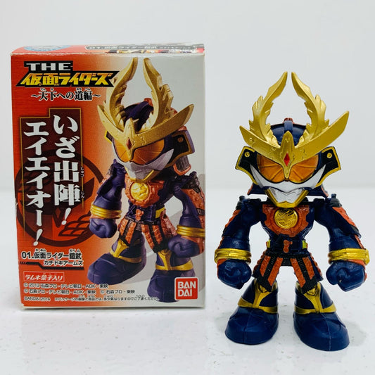 【中古】 01.仮面ライダー鎧武カチドキアームズ「THE仮面ライダーズ~天下への道!!編~」【フィギュア】【飾磨店】