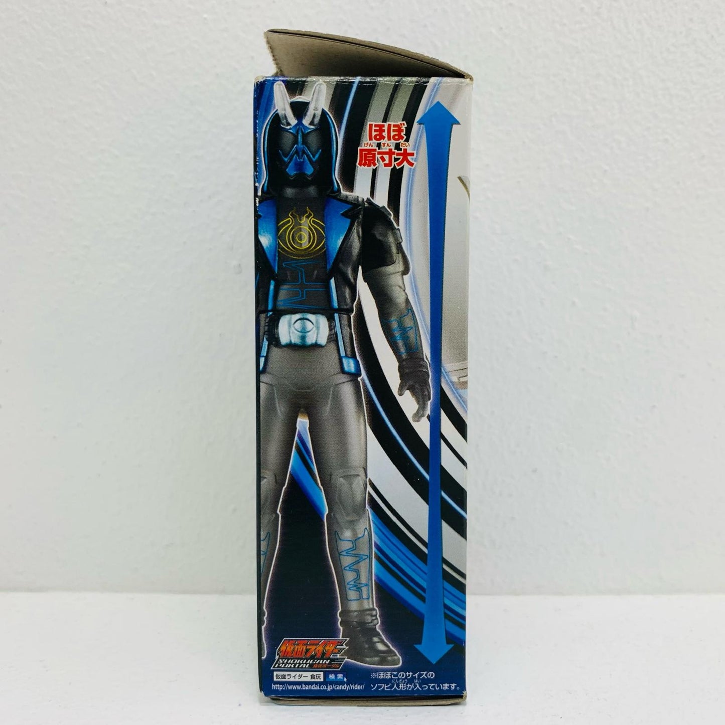 【中古】 仮面ライダースペクター(クリアVer.)「ソフビヒーロー仮面ライダー~碧眼のライダー登場!!編~」【フィギュア】【飾磨店】