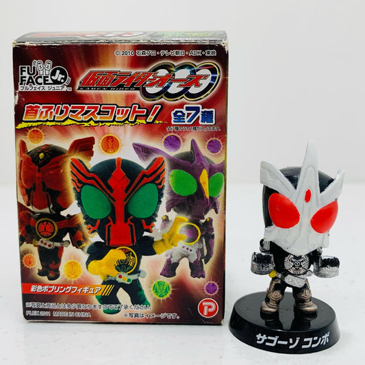 【中古】 仮面ライダーオーズサゴーゾコンボ「フルフェイスJr仮面ライダーオーズ首ふりマスコット」【フィギュア】【飾磨店】