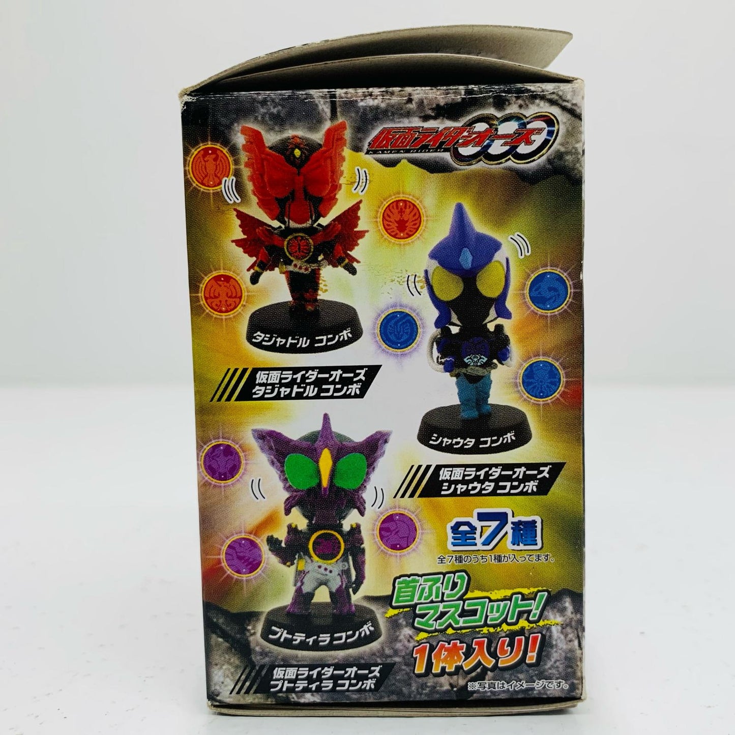 【中古】 仮面ライダーオーズサゴーゾコンボ「フルフェイスJr仮面ライダーオーズ首ふりマスコット」【フィギュア】【飾磨店】