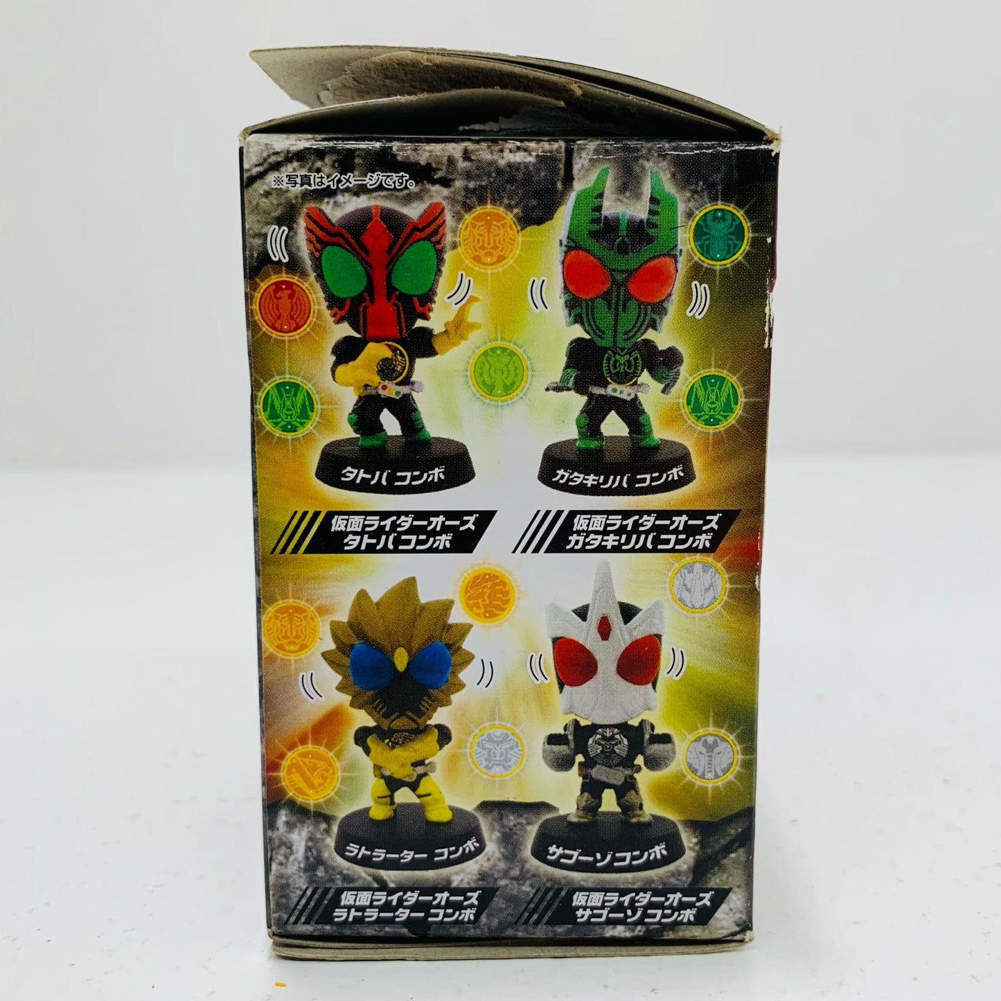 【中古】 仮面ライダーオーズサゴーゾコンボ「フルフェイスJr仮面ライダーオーズ首ふりマスコット」【フィギュア】【飾磨店】