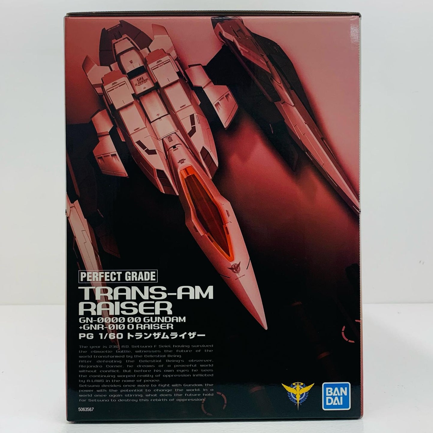 【中古】 1/60PGGN-0000+GNR-010トランザムライザー「機動戦士ガンダム00(ダブルオー)」プレミアムバンダイ限定(再販)