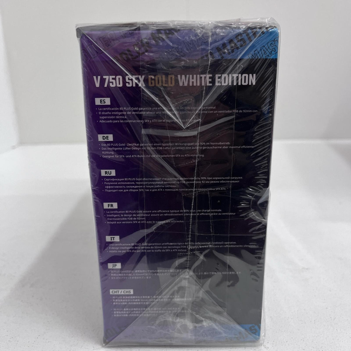 【未使用/未開封】 MPY-7501-SFHAGV-3WJ 未開封 COOLER MASTER SFX電源ユニット 750W MPY-7501-SFHAGV-3WJ サイズ:SFX/750W/80PLUS GOLD【加古川店】