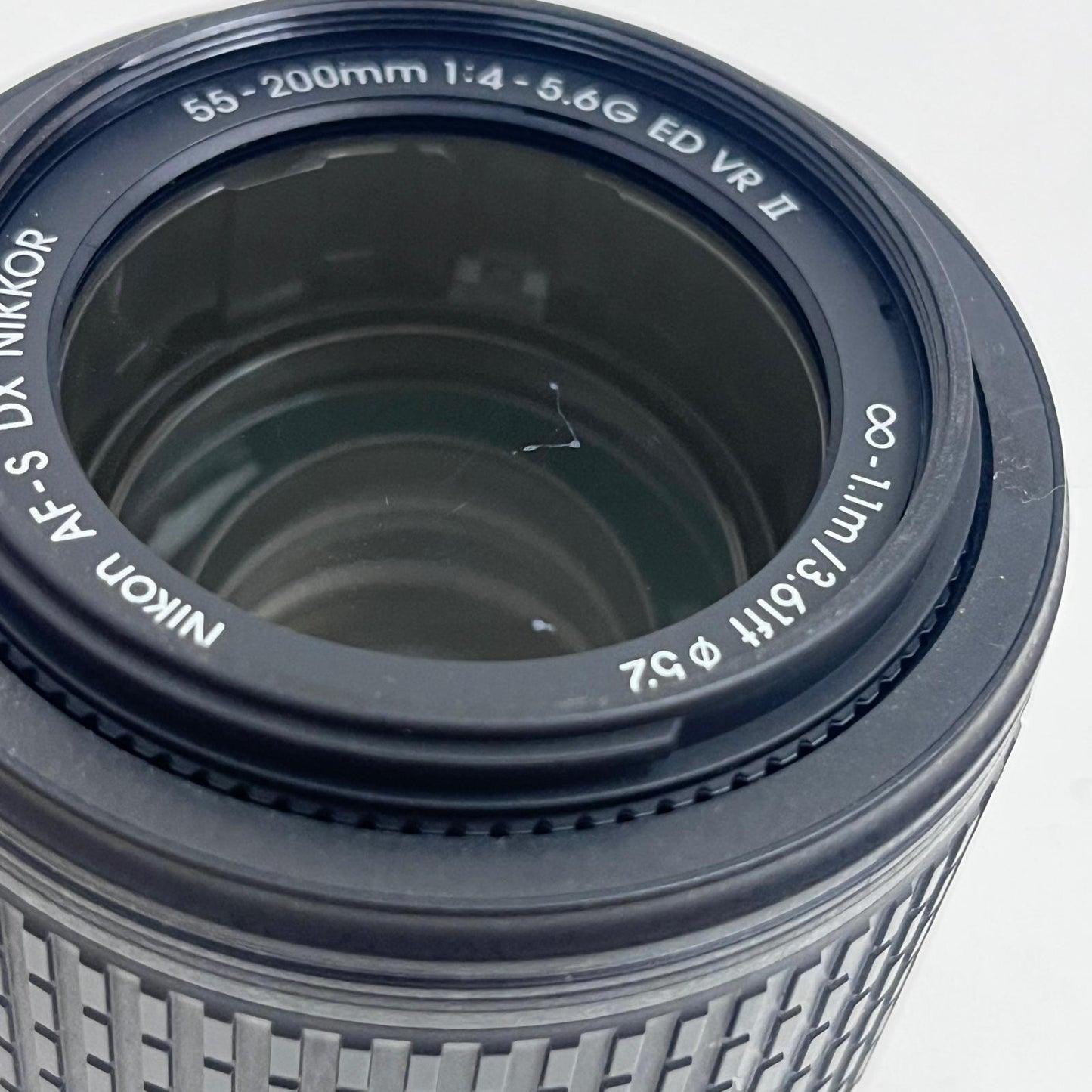 Nikon AF-S DX NIKKOR 55-200mm f/4-5.6G ED VR II ニコンFマウント ニコンFマウント リアキャップ欠品【加古川店】