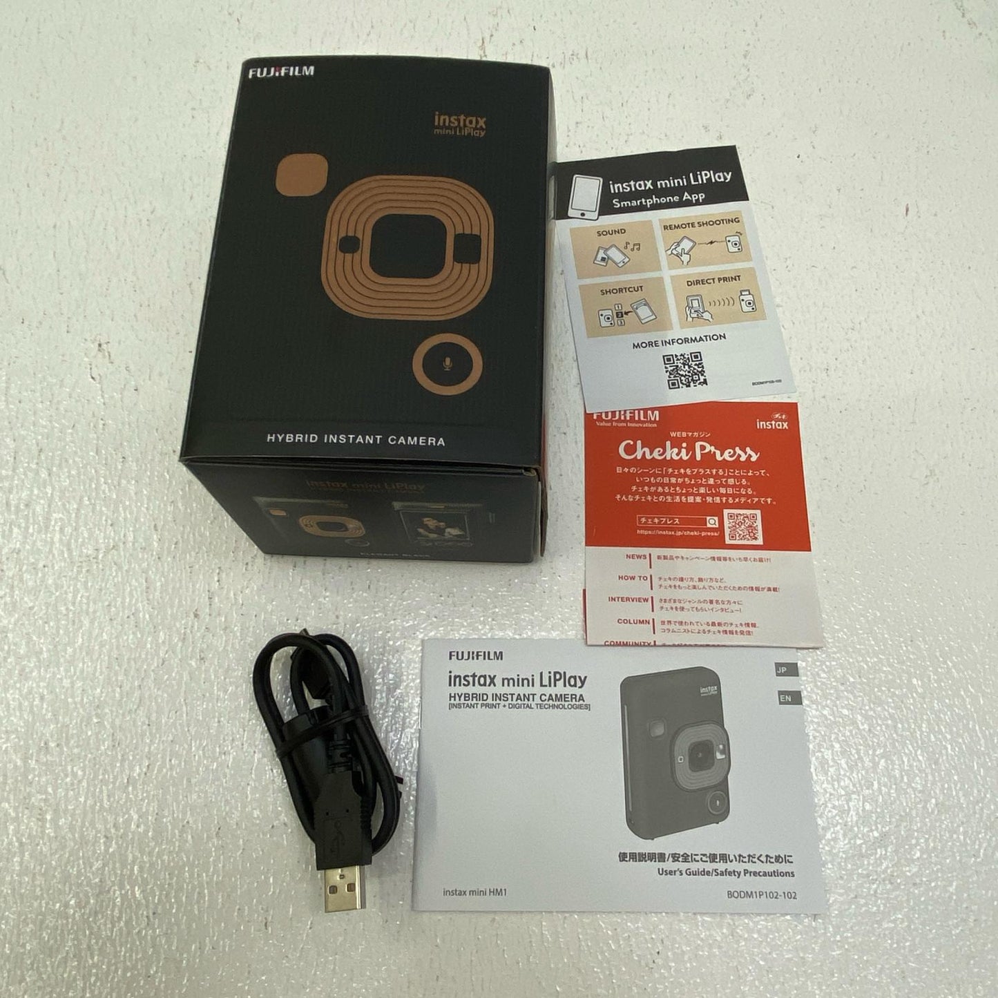 FUJIFILM instax mini LiPlay チェキ 使用フィルム インスタントカラーフィルム instax mini【加古川店】