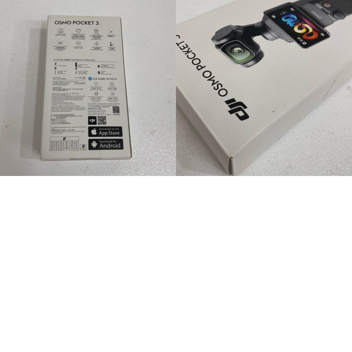 OP9923 DJI OSMO POCKET 3 OP9923 アクションカメラ 1型 WiFi対応【加古川店】