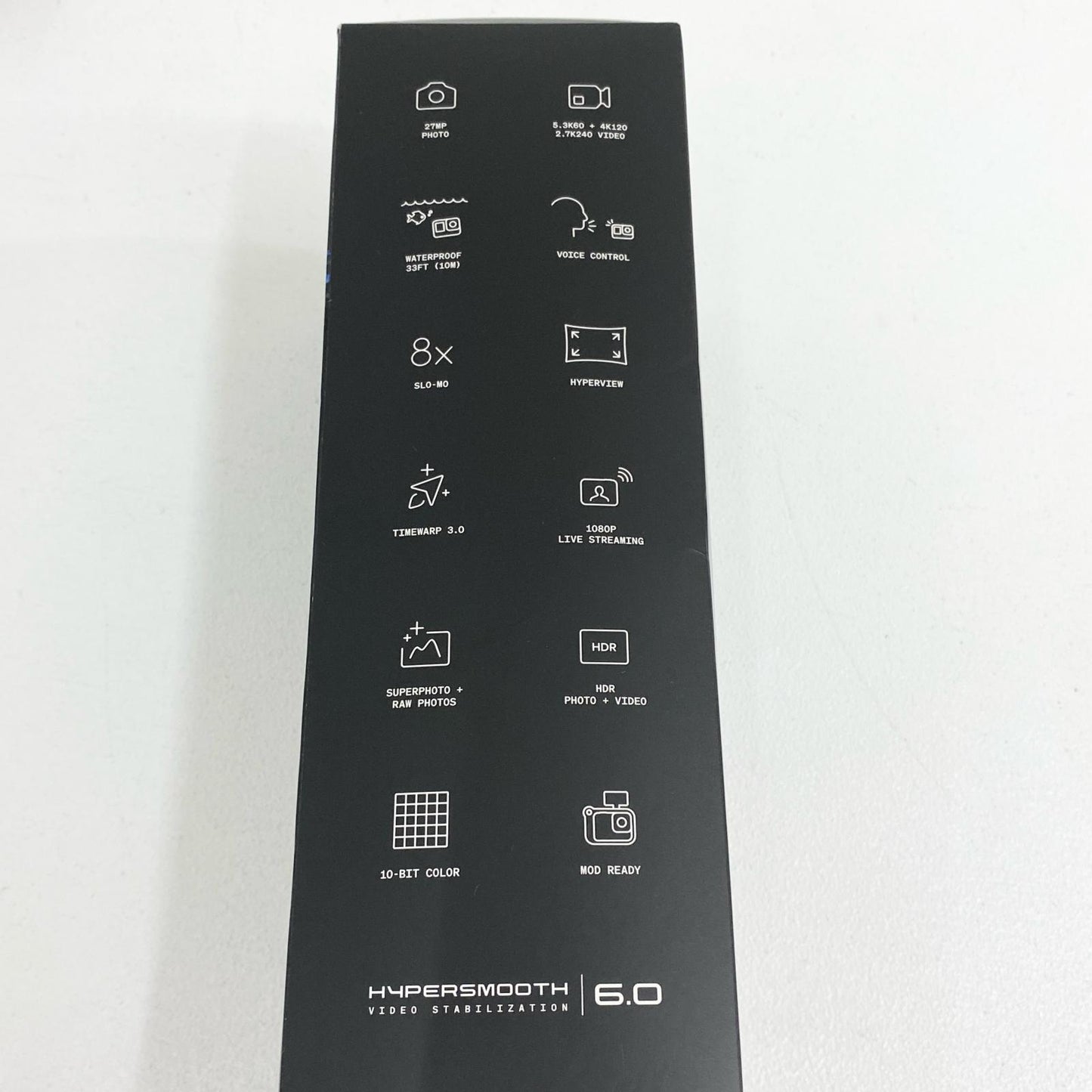 GoPro HERO12 BLACK CHDHX-121-FW 1/1.9型 2760万画素 Wi-Fi USB-C欠品 箱・バッテリー・マウント付属 キズ有【加古川店】