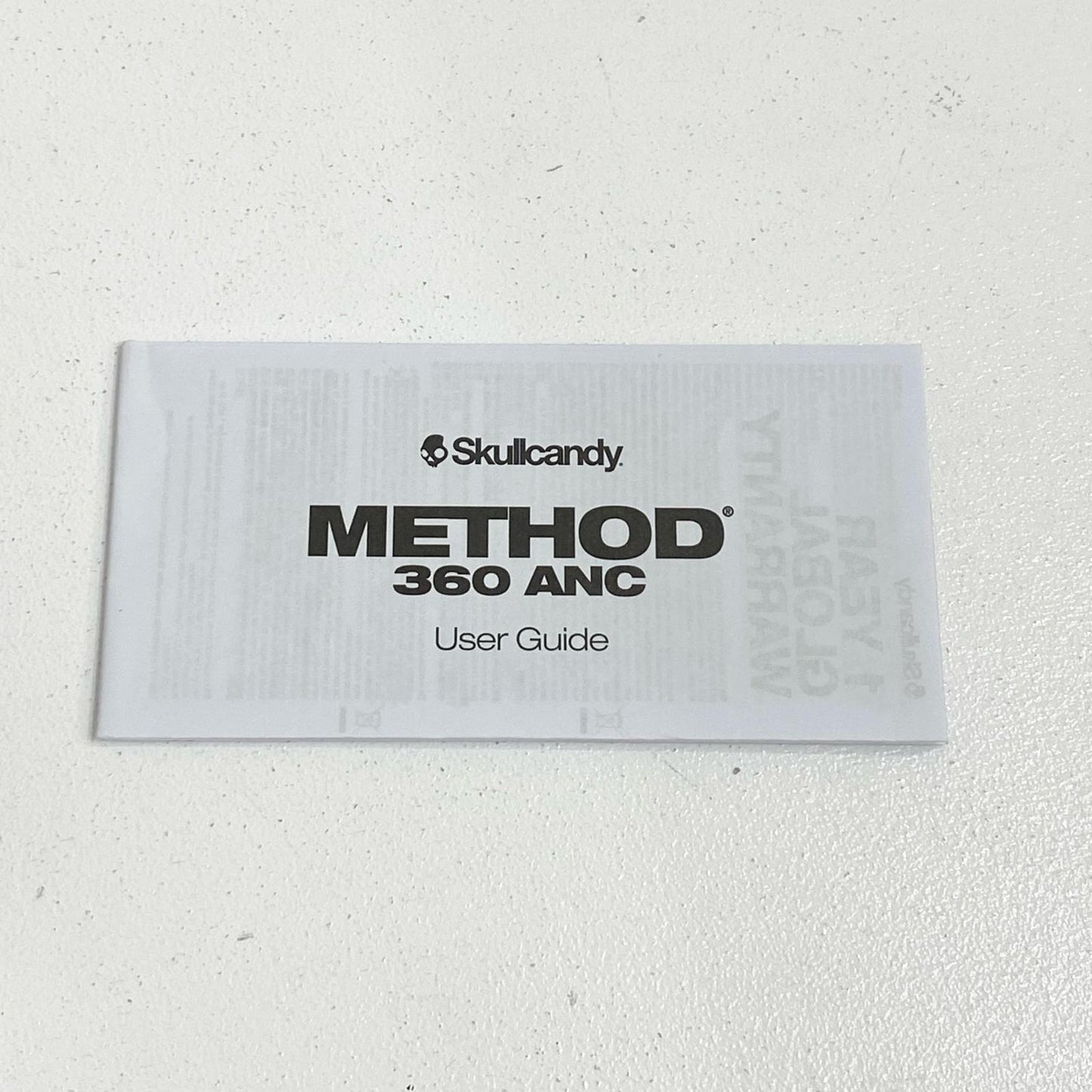 Skullcandy Method 360 ANC スカルキャンディ ワイヤレスイヤホン S2MTW BOSE Bluetooth 防水・防塵 ノイズキャンセリング 外音取り込み イヤーピース・USB・Type-C・説明書付属【加古川店】
