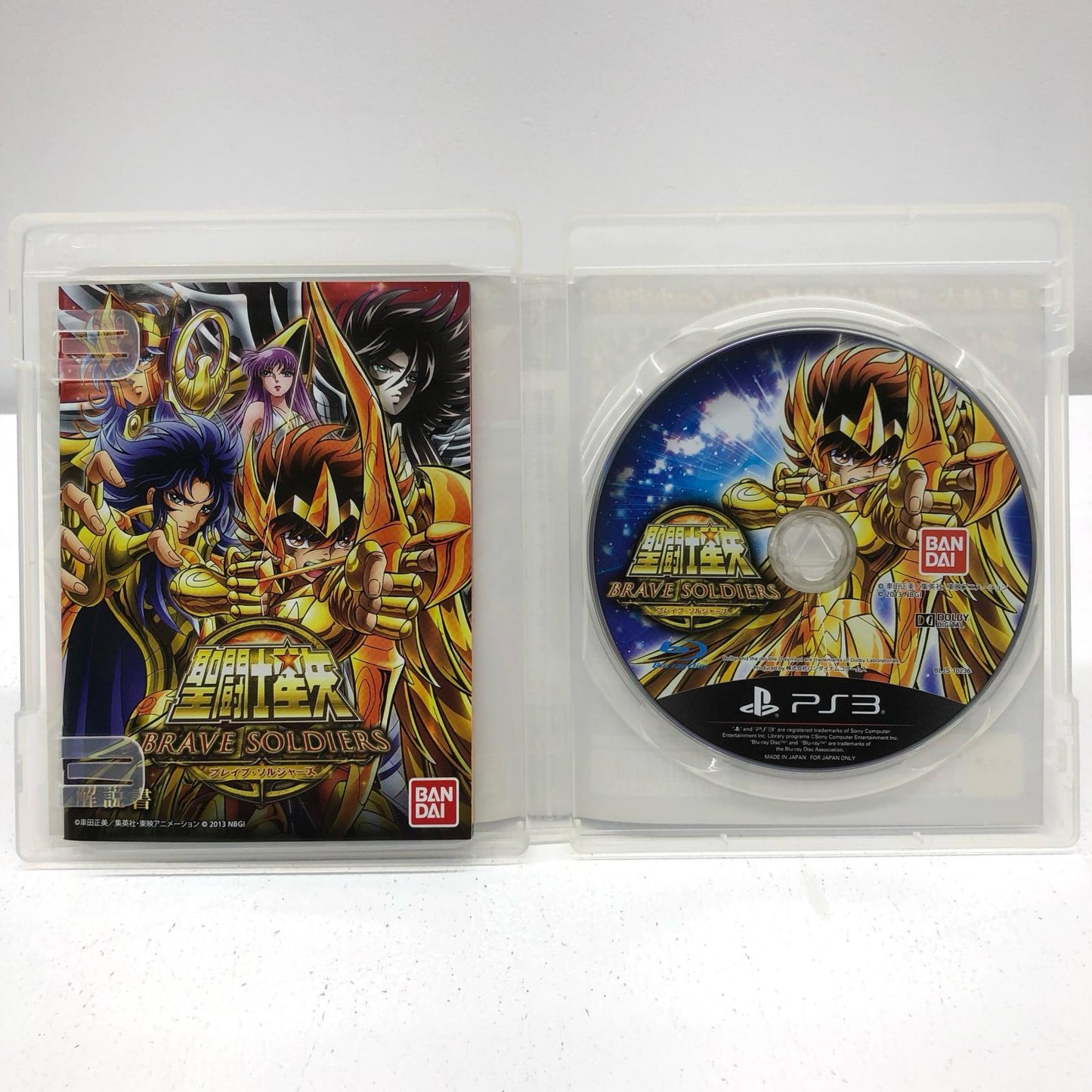 【中古】 ゲームソフト 通常版 聖闘士星矢 ブレイブ・ソルジャーズ プレイステーション3 格闘 BLJS-10236【加古川物流】