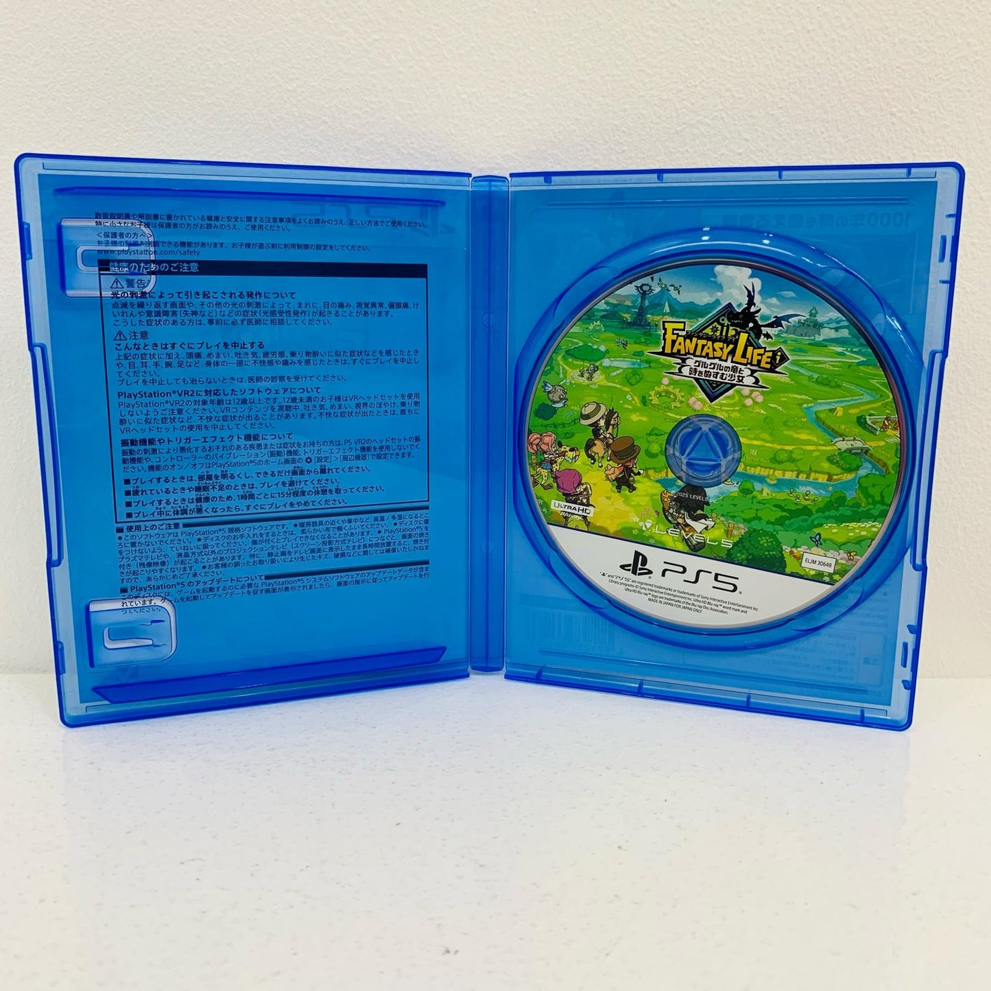 Game Software: Fantasy Life i: The Girl Who Steals Time with the Circling Dragon, PlayStation 5, Role-Playing, ELJM-30648
