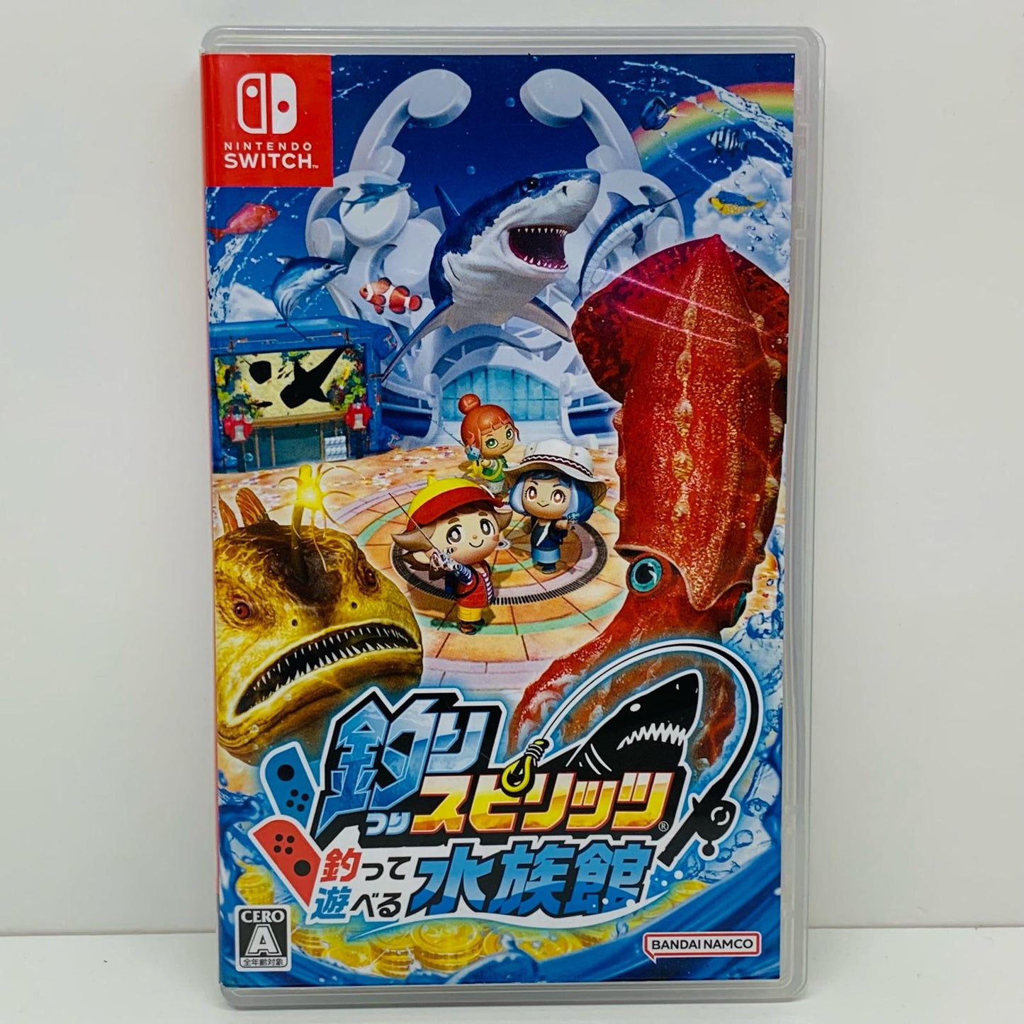 【中古】 ゲームソフト 釣りスピリッツ 釣って遊べる水族館 Nintendo Switch HAC-P-AZ4KA【飾磨店】