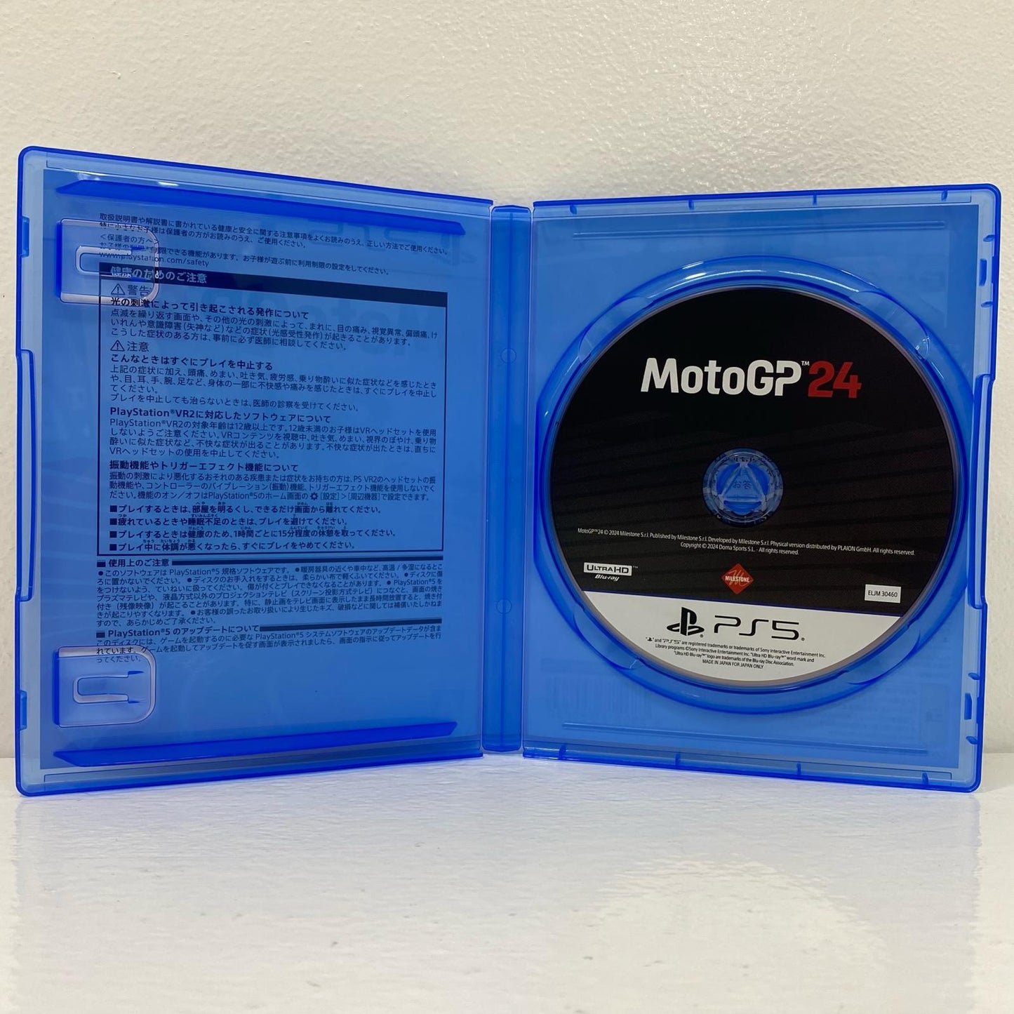 Game Software MotoGP24 PS5 Version PlayStation 5 RACE ELJM-30460