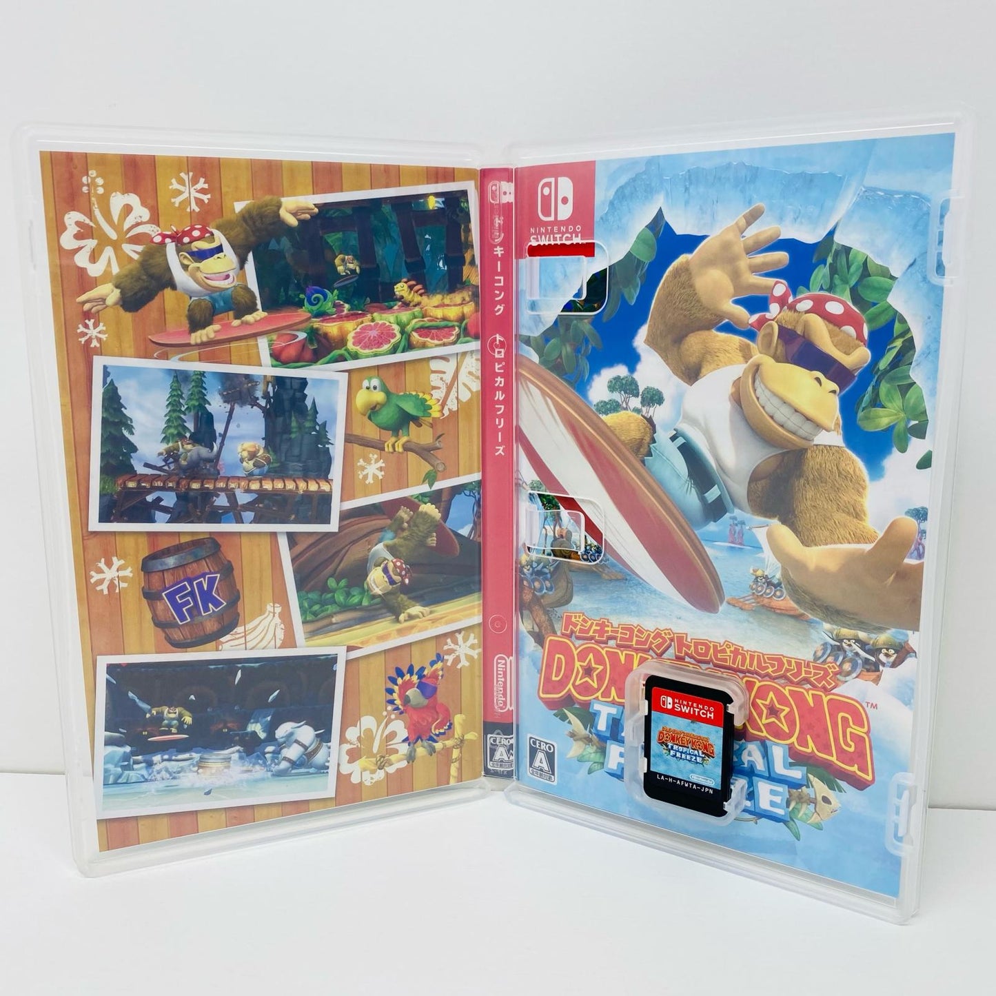 Used Video Game: Donkey Kong Country: Tropical Freeze Nintendo Switch Action HAC-P-AFWTA