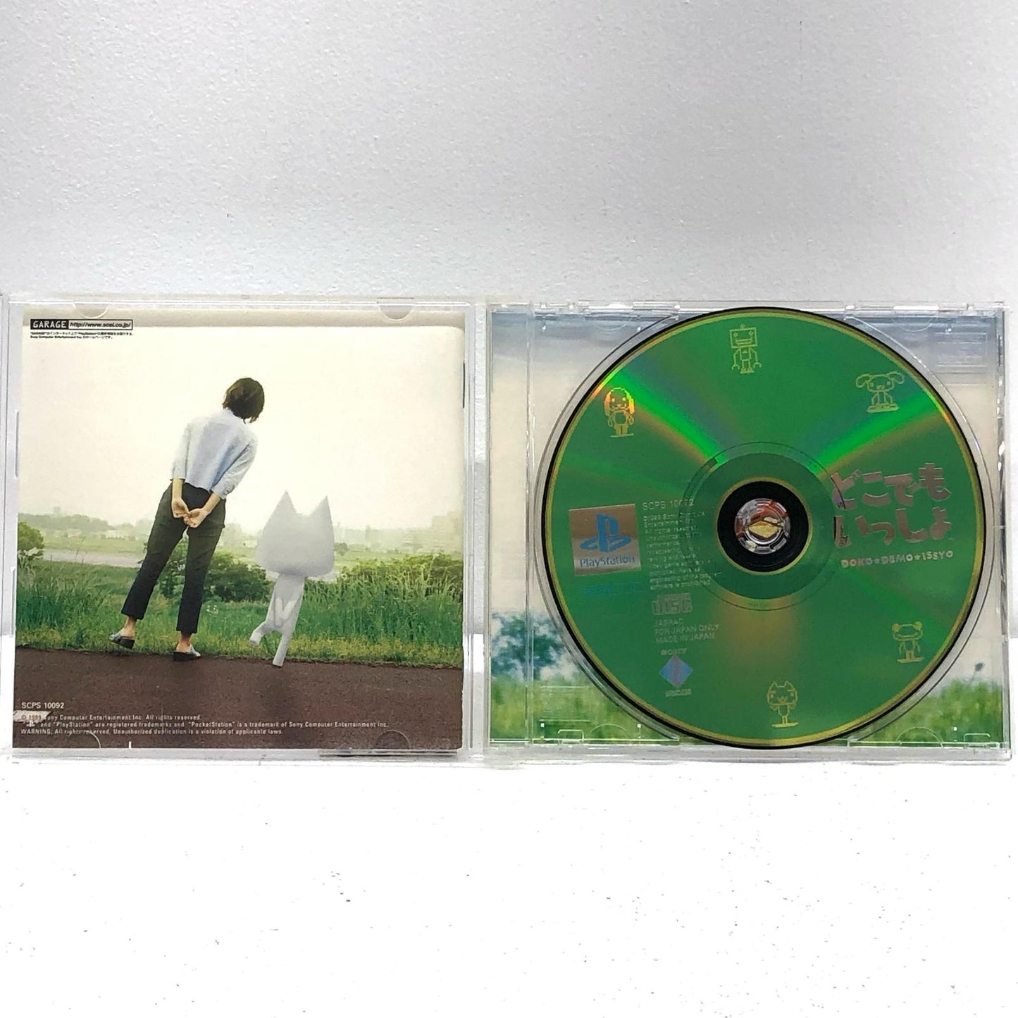 【中古】 ゲームソフト どこでもいっしょ プレイステーション SCPS-10092【加古川物流】