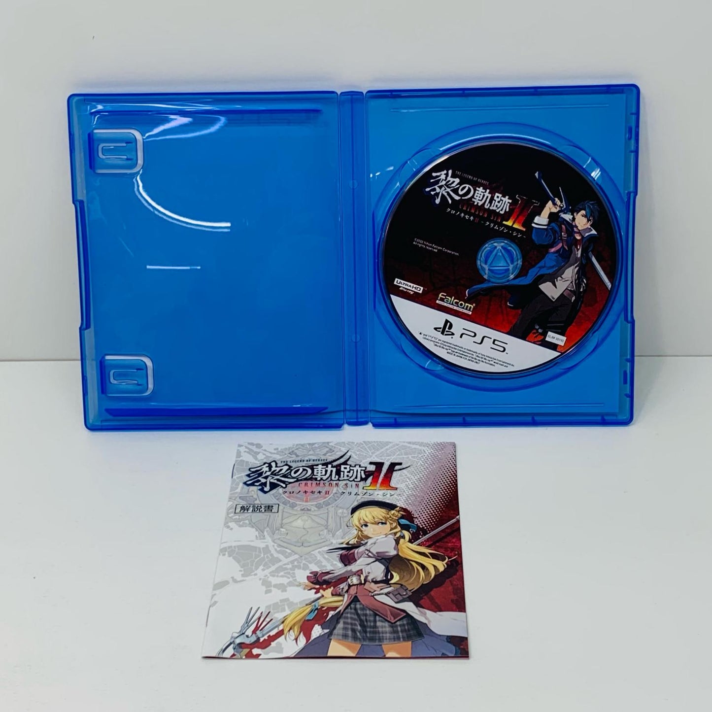 Video Game: The Legend of Heroes: Kuro no Kiseki II -CRIMSON SiN- (PlayStation 5, Role-Playing Game) ELJM-30192
