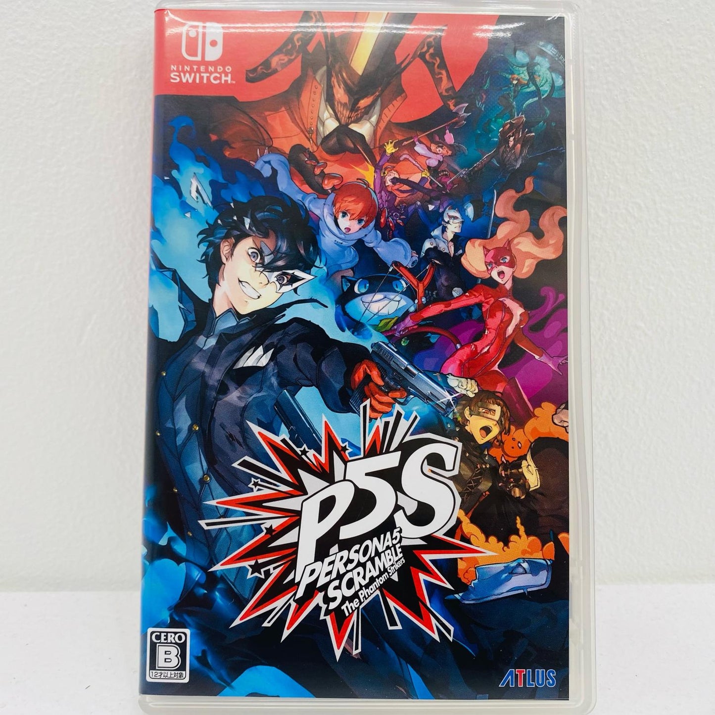 【中古】 ゲームソフト 通常版 ペルソナ5 スクランブル ザ ファントム ストライカー Nintendo Switch HAC-P-AVLHA【飾磨店】