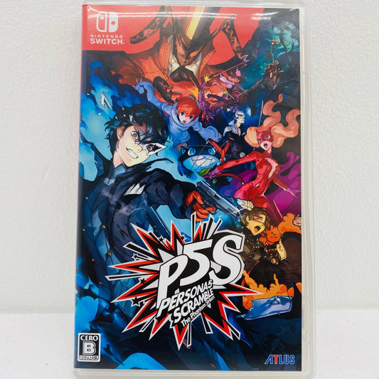 【中古】 ゲームソフト 通常版 ペルソナ5 スクランブル ザ ファントム ストライカー Nintendo Switch HAC-P-AVLHA【飾磨店】