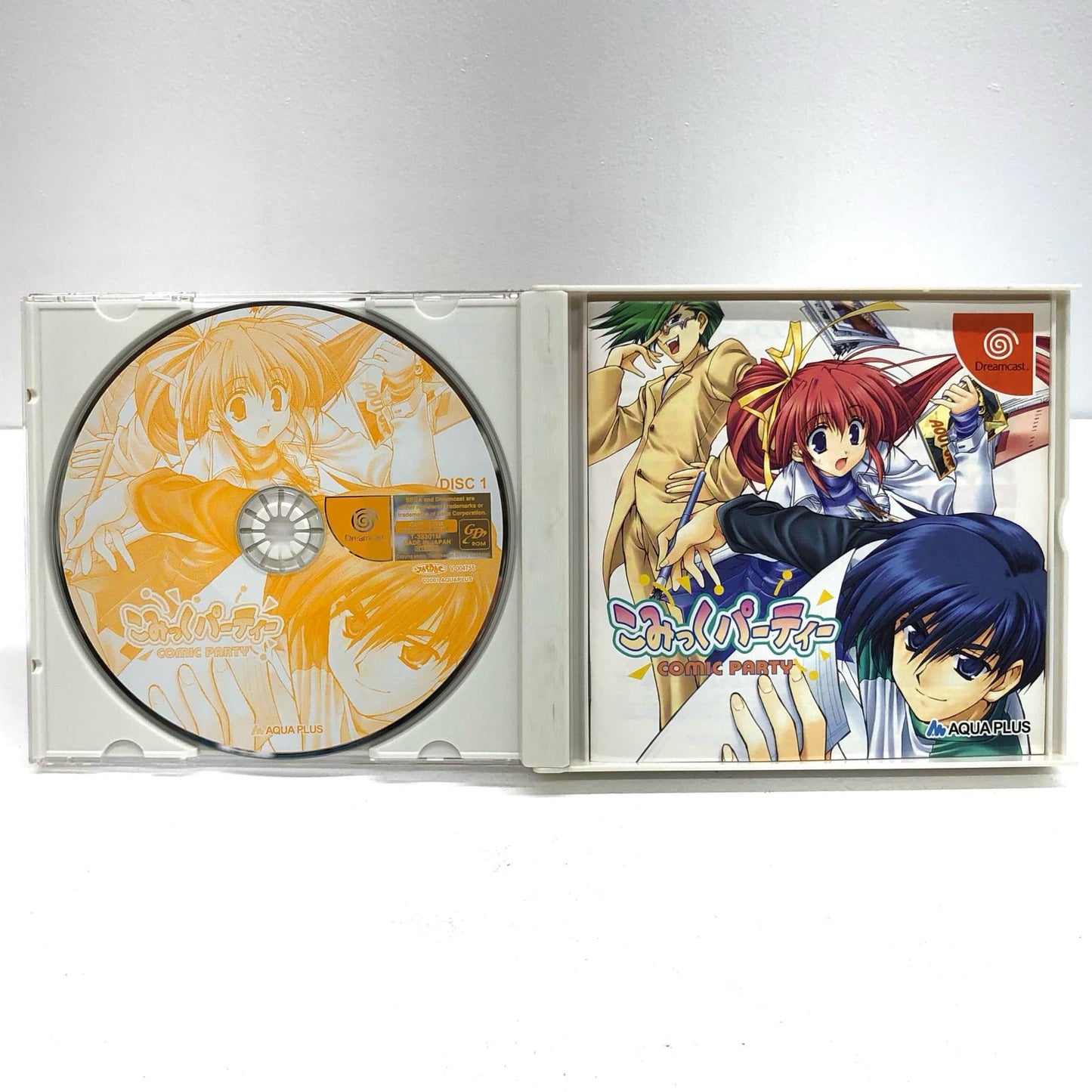 【中古】 ゲームソフト 通常)こみっくパーティー ドリームキャスト シミュレーション T-38301M【加古川物流】