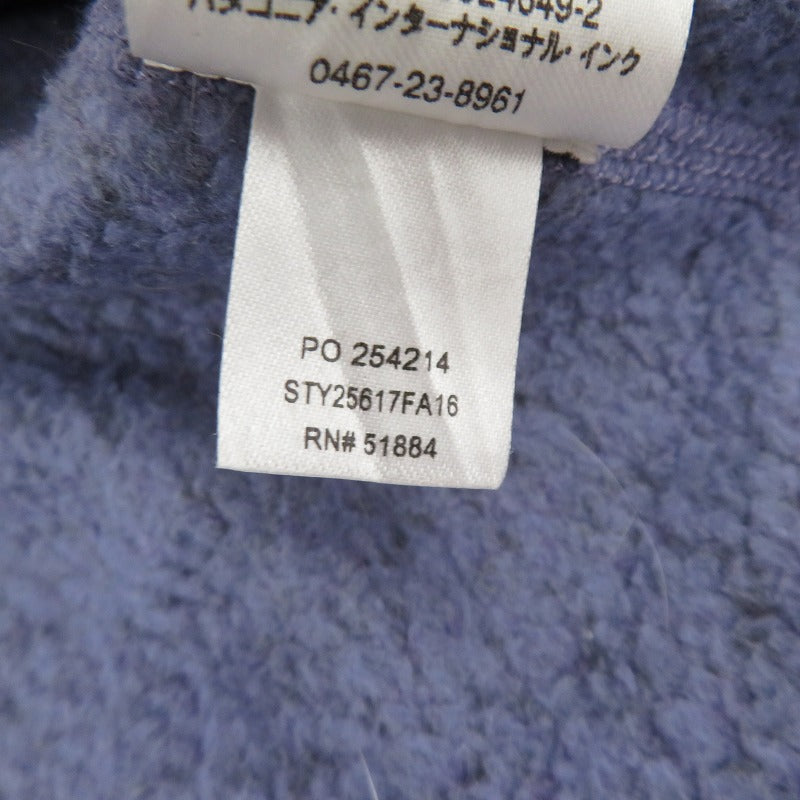patagonia | パタゴニア ベターセーター ハーフジップ 16年製 その他アウター sty25617 パープル サイズ:L【瀬戸大橋店】
