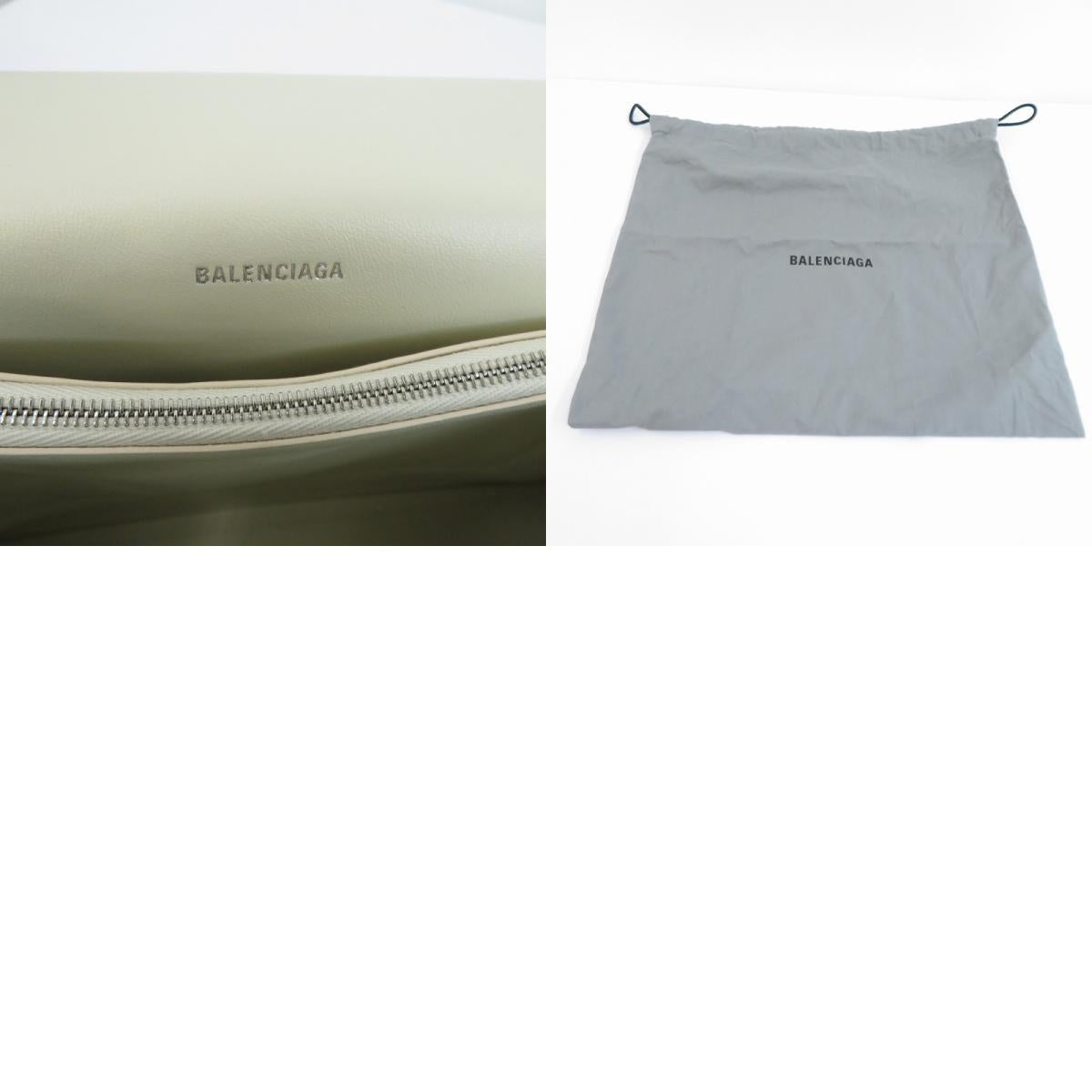 BALENCIAGA | バレンシアガ CRUSH SLING BAG M PAPER CALF ショルダーバッグ 7654662AAR2 ホワイト【瀬戸大橋店】