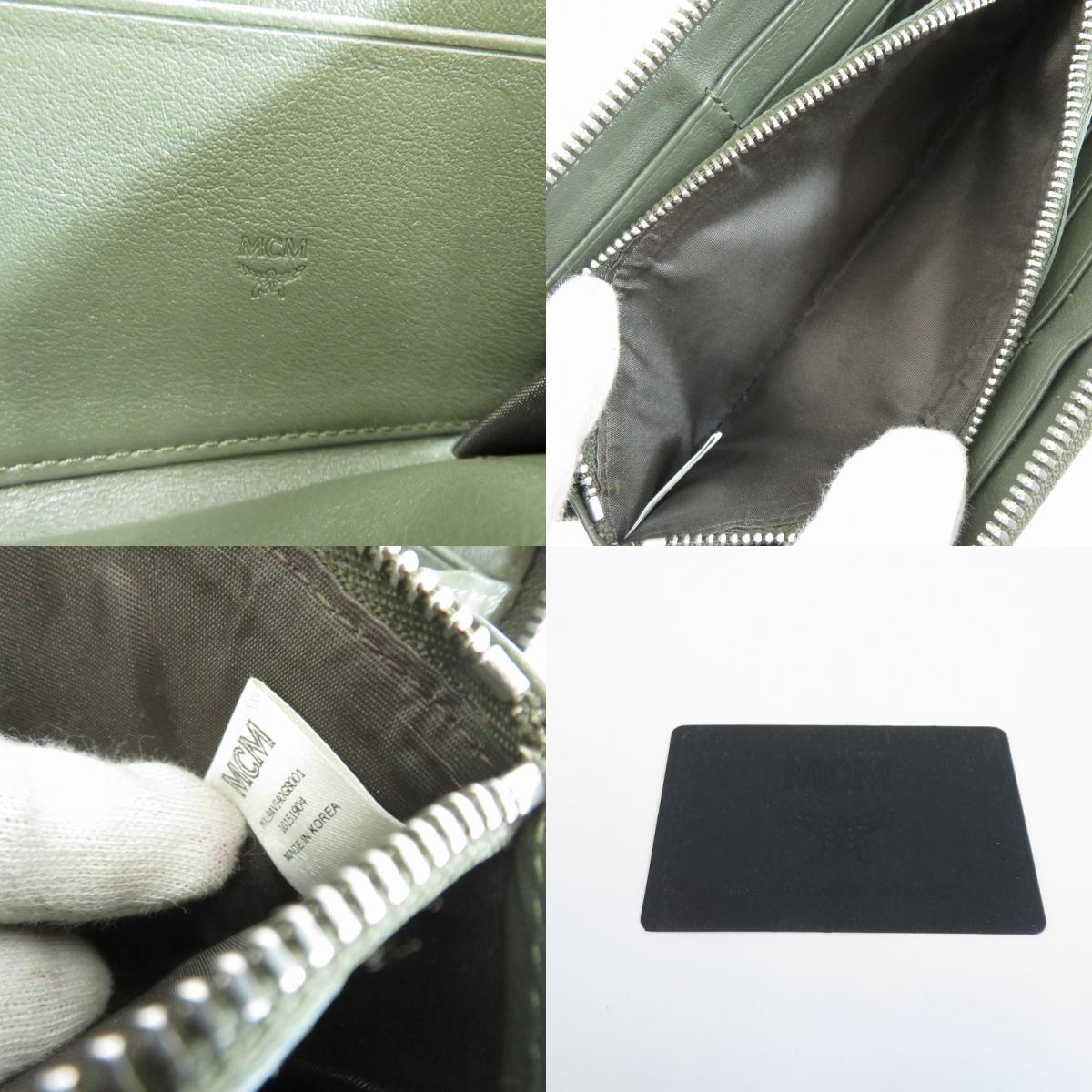 MCM | エム・シー・エム 長財布 MXL9AVI40 カーキ【瀬戸大橋店】