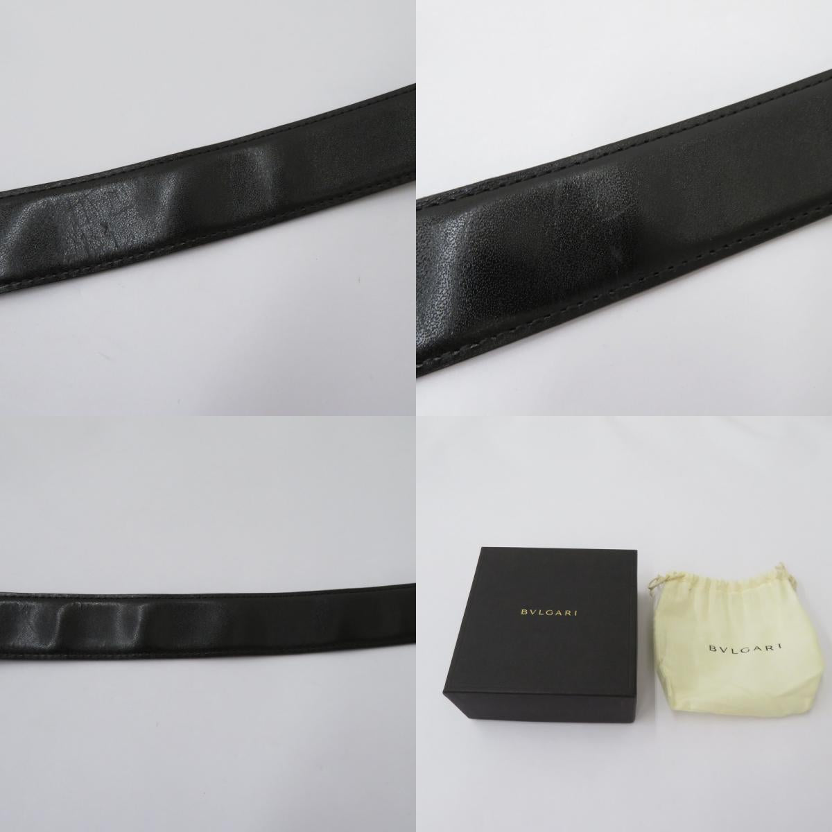 BVLGARI | ブルガリ ベルト サイズ:110/44 ブラック【瀬戸大橋店】