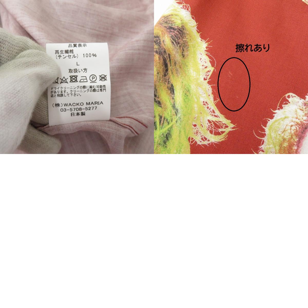 WACKOMARIA | ワコマリア THE DARK KNIGHT TRILOGY/L/S SHIRT 長袖シャツ TDKT-WM-HI07 ブラウン サイズ:L【瀬戸大橋店】