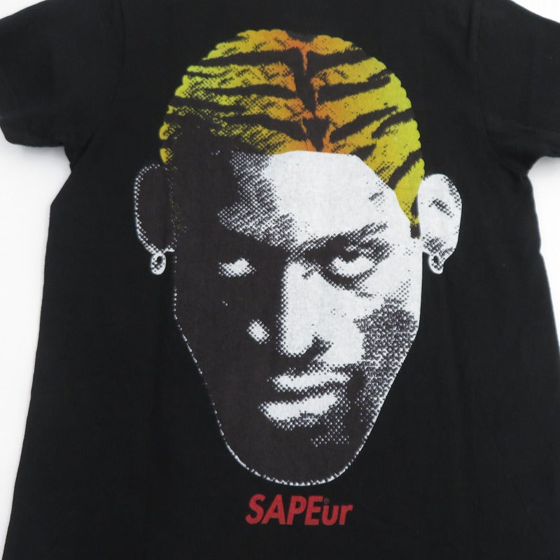 SAPEur | サプール 2022 半袖Tシャツ ブラック サイズ:L【瀬戸大橋店】
