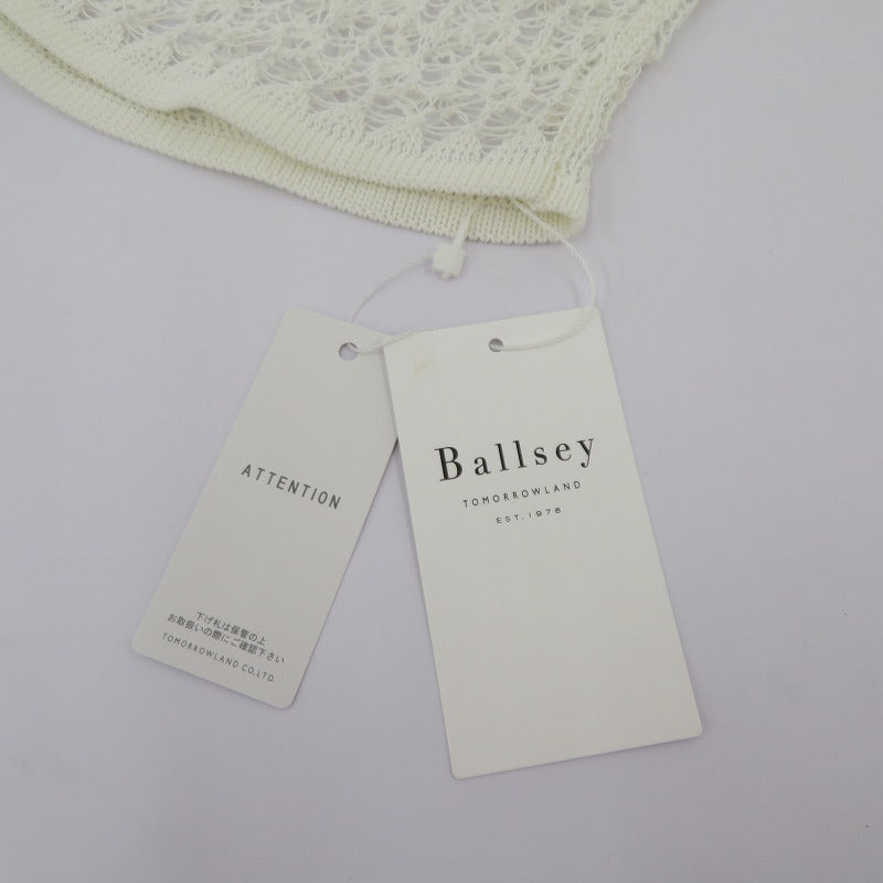 BALLSEY | ボールジー コットンナイロンコイル Aラインプルオーバー その他トップス 11-02-52-02507 ホワイト サイズ:S【瀬戸大橋店】