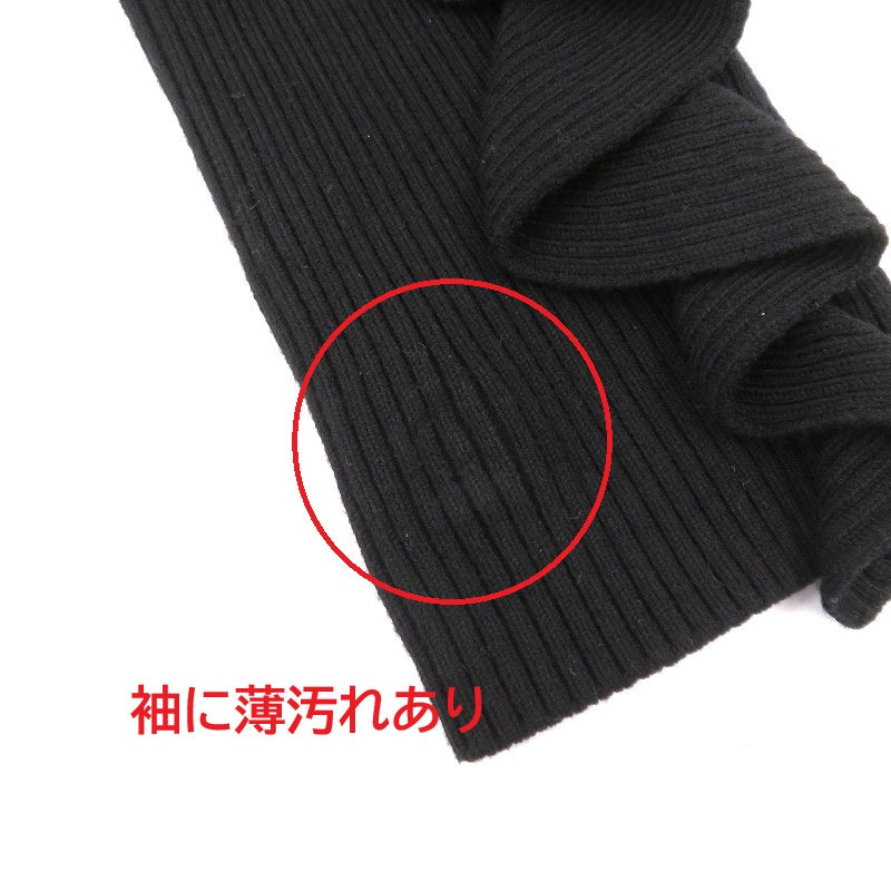 snidel | スナイデル フリルディテールニットプルオーバー ニット SWNT195088 ブラック サイズ:FreeSize【瀬戸大橋店】