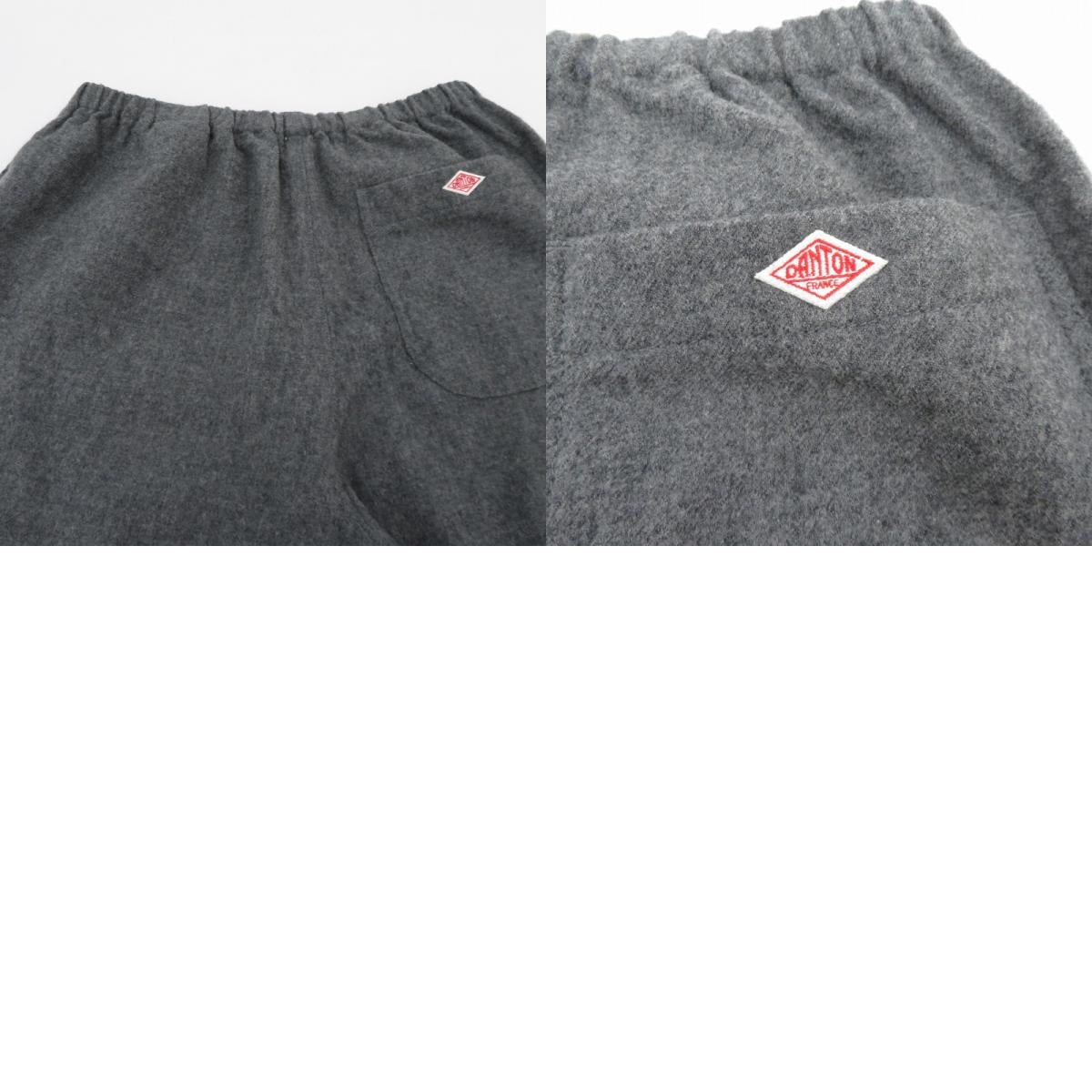 Danton | ダントン ウール イージーパンツ パンツ JD-2540 グレー サイズ:36【瀬戸大橋店】