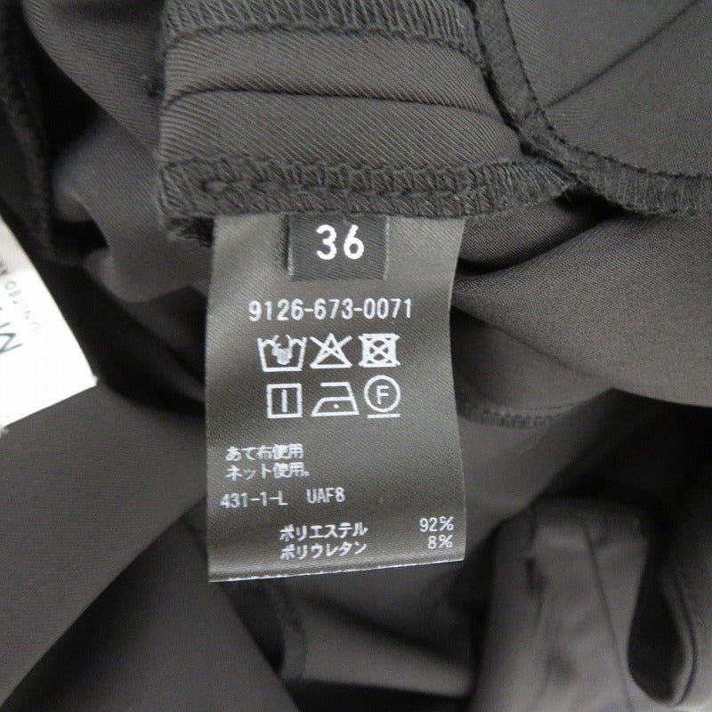 UNITED ARROWS | ユナイテッドアローズ MARW/ショートオールインワン UVカット ツナギ ブラック サイズ:36【瀬戸大橋店】