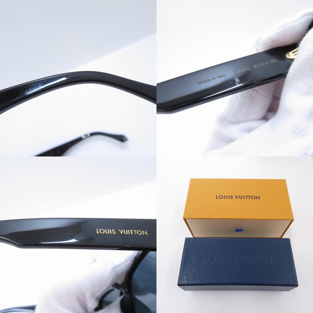 LOUIS VUITTON | ルイ・ヴィトン サングラス・LVエスケイプ スクエア サングラス Z1496E サイズ:53□22 145 ブラック【瀬戸大橋店】