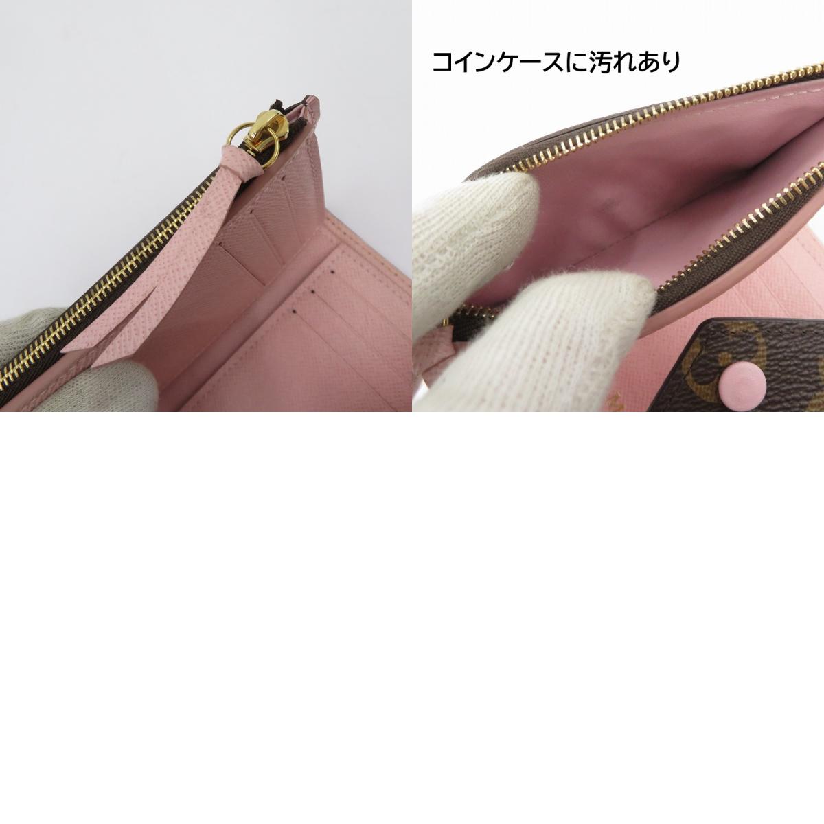 LOUIS VUITTON | ルイ・ヴィトン モノグラム ポルトフォイユ・ヴィクトリーヌ 三つ折り財布 M62360 ブラウン【瀬戸大橋店】