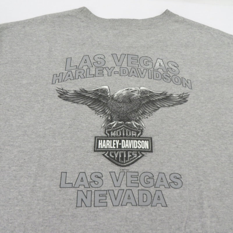HARLEY-DAVIDSON | ハーレーダビットソン CHROME SWEET 半袖Tシャツ グレー サイズ:XL【瀬戸大橋店】