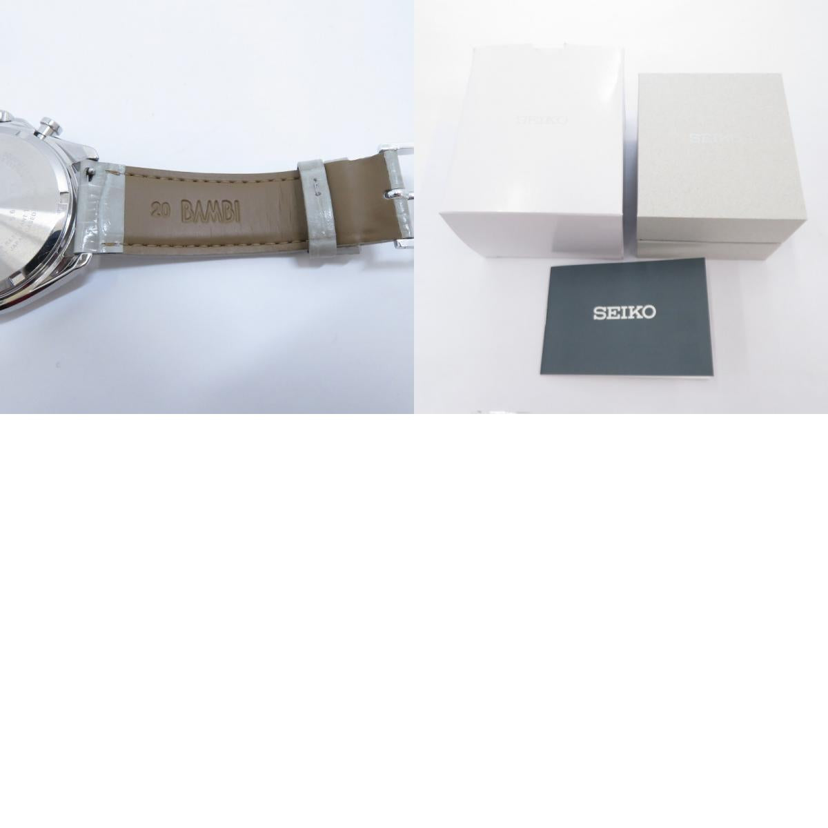 SEIKO | セイコー アナログソーラー 腕時計 SBPY179 ホワイ × ライトグレー【瀬戸大橋店】
