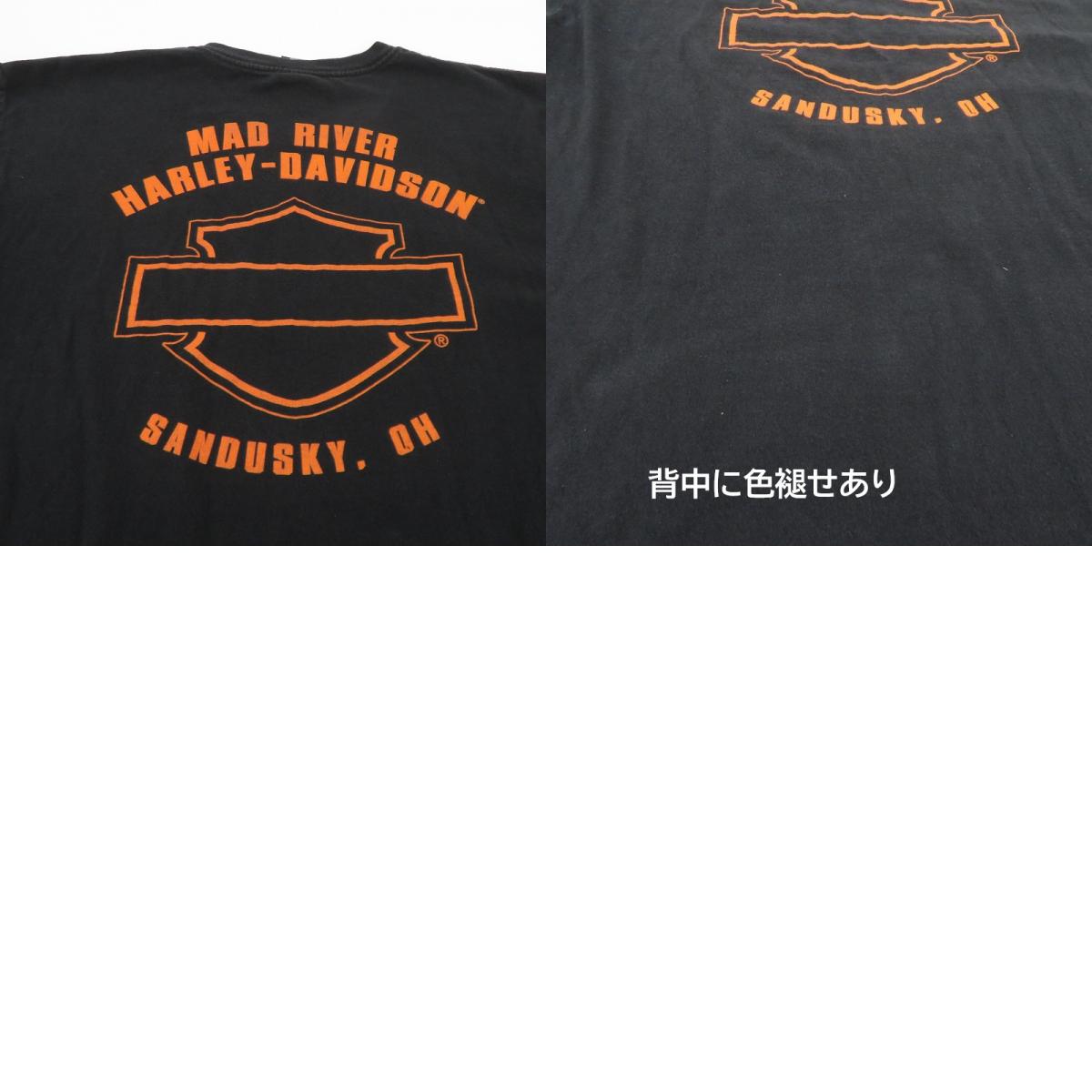 HARLEY-DAVIDSON | ハーレーダビットソン イーグル 半袖Tシャツ ブラック サイズ:L【瀬戸大橋店】
