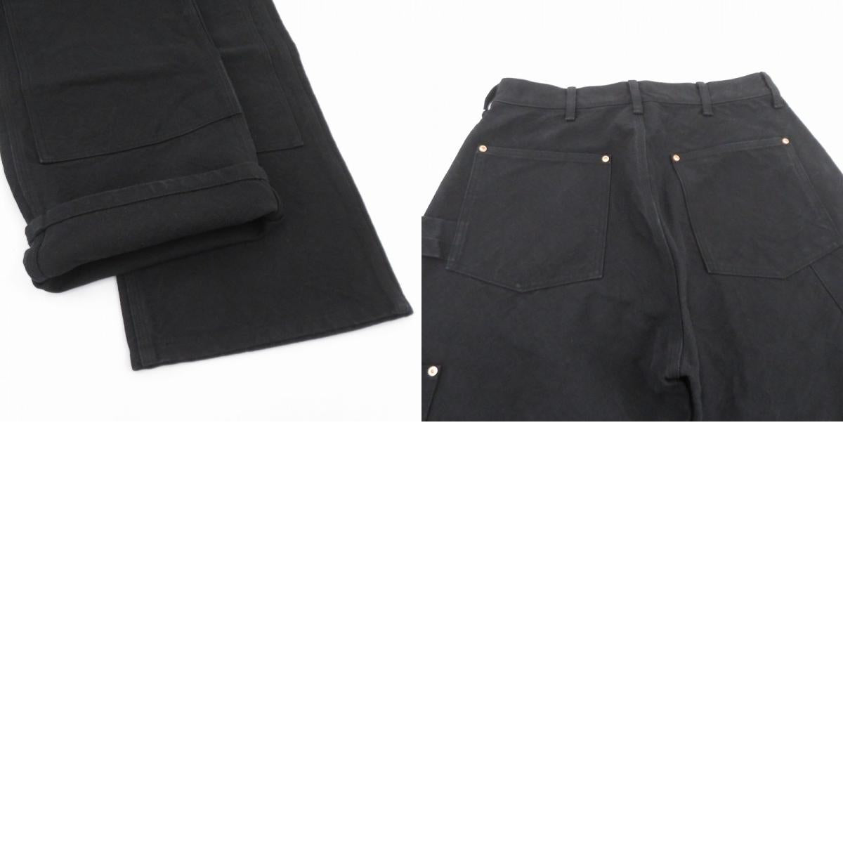 COMOLI | コモリ コットンダック ペインターパンツ パンツ D01-03007 ブラック サイズ:1【瀬戸大橋店】