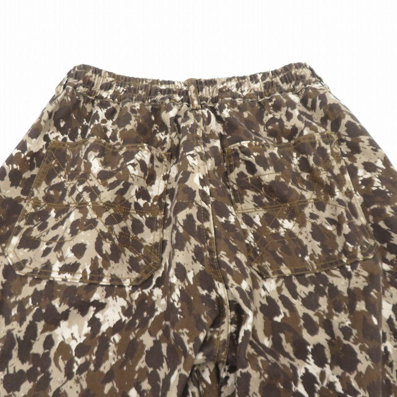 【中古】X-girl | エックスガール WASHED 2WAY WIDE LEG CARGO PANTS カモ カーゴパンツ 105253031001 マルチカラー サイズ:M【瀬戸大橋店】
