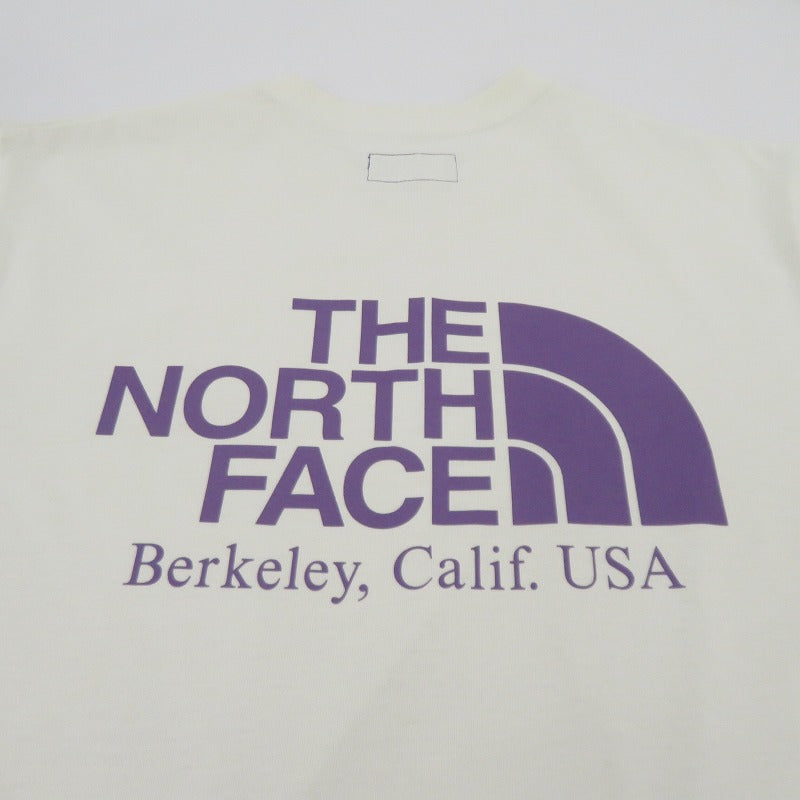 THE NORTH FACE PURPLE LABEL | ザノースフェイスパープルレーベル H/S Logo Tee 半袖Tシャツ nt3226n ホワイト サイズ:XL【瀬戸大橋店】