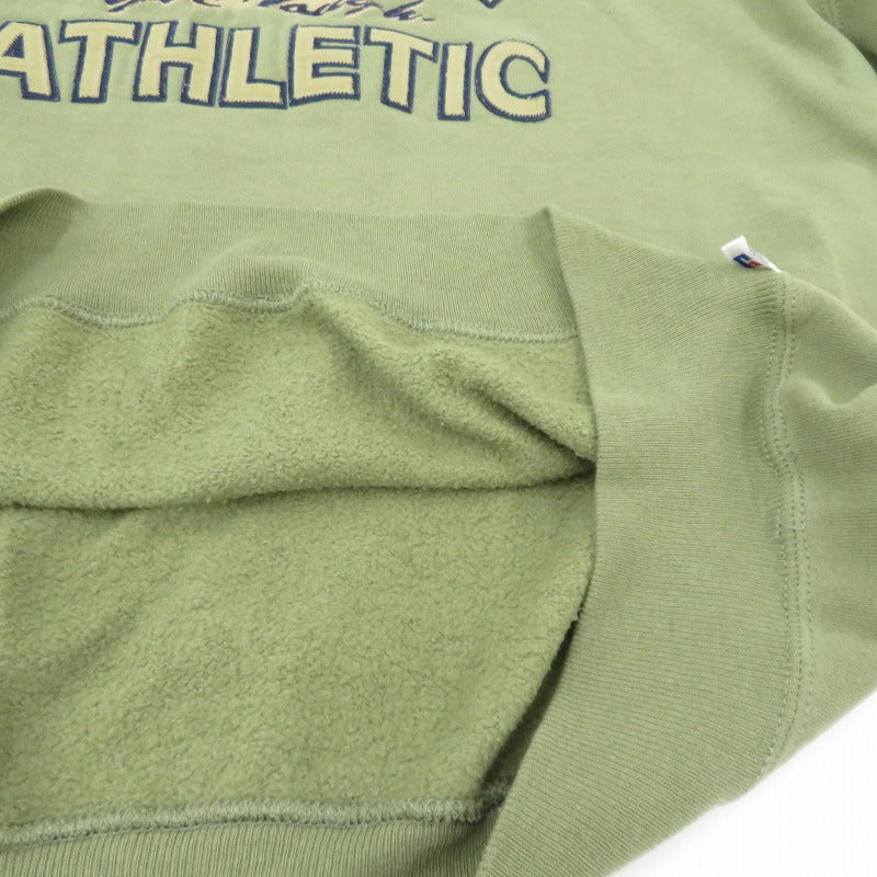 Russell Athletic | ラッセルアスレチック 刺繍 made in USA スウェット カーキ サイズ:XL【瀬戸大橋店】