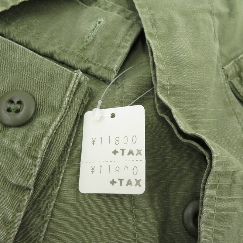 MILITARY衣料 | ミリタリーイリョウ U.S.ARMY/JUNGLE FATIGUE JACKET ミリタリージャケット 8405-935-4705 カーキ サイズ:S【瀬戸大橋店】