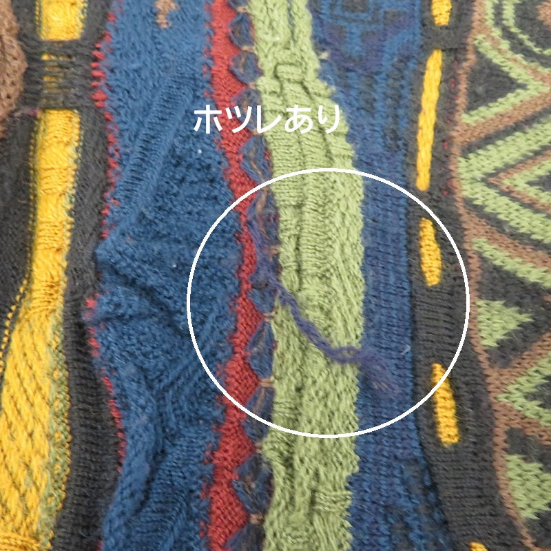 COOGI | クージー 90'S ウールセーター ニット マルチカラー サイズ:L【瀬戸大橋店】