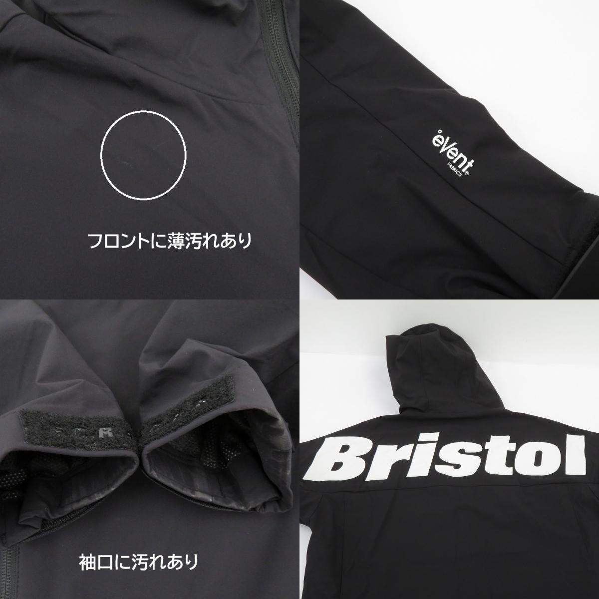 FCRB | エフシーアールビー BIG LOGO WARM UP JACKET ナイロンジャケット FCRB-210000 ブラック サイズ:S【瀬戸大橋店】