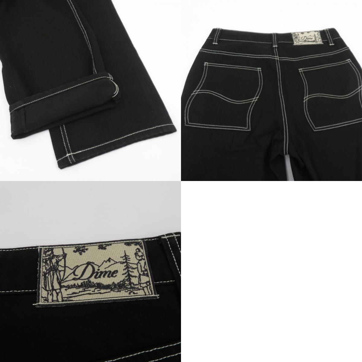 Dmie BAGGY DENIM PANTS デニム パンツ CA59648 ブラック サイズ:32【瀬戸大橋店】