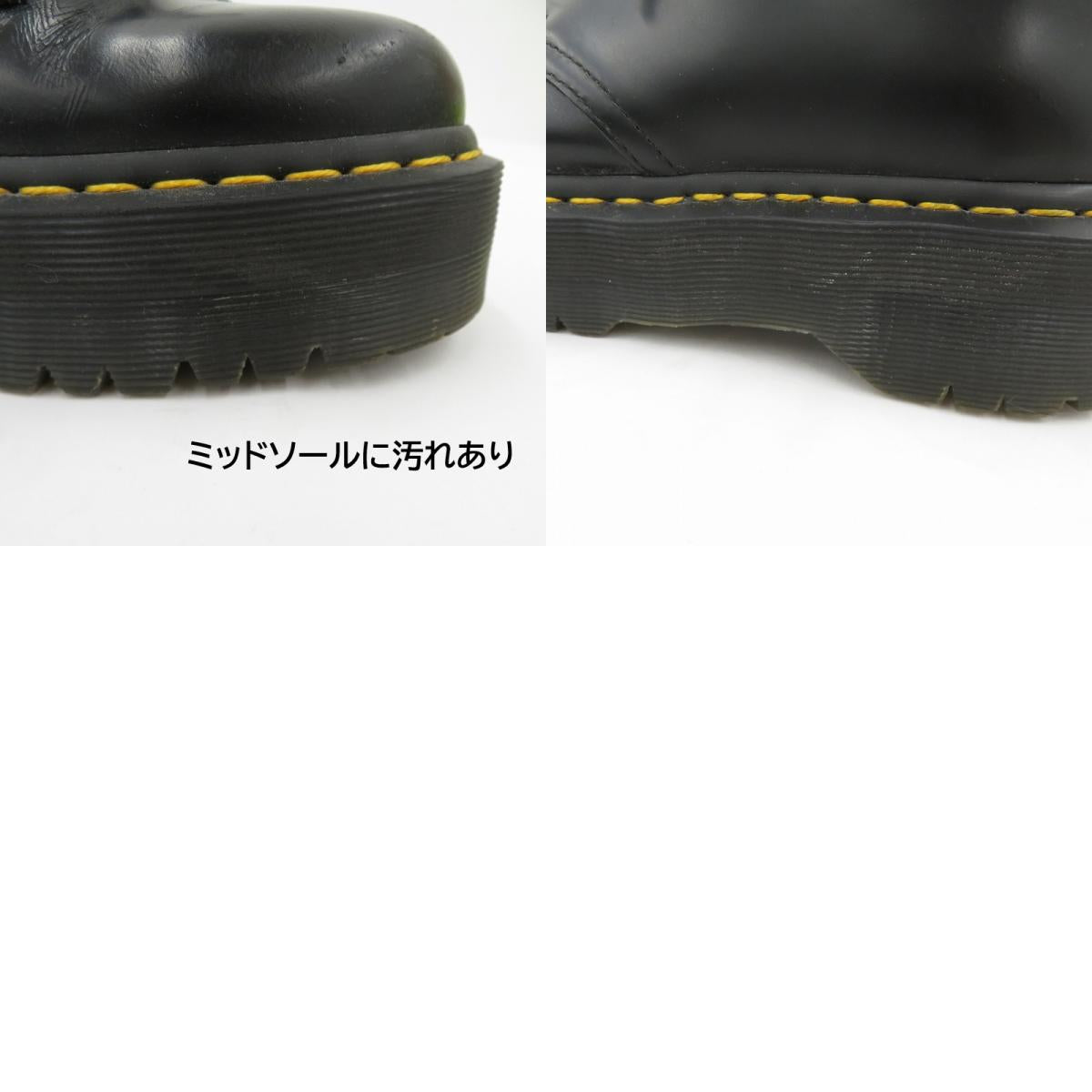 Dr.Martens | ドクターマーチン 1461 QUAD 3 ホール シューズ ブーツ サイズ:US6 ブラック【瀬戸大橋店】