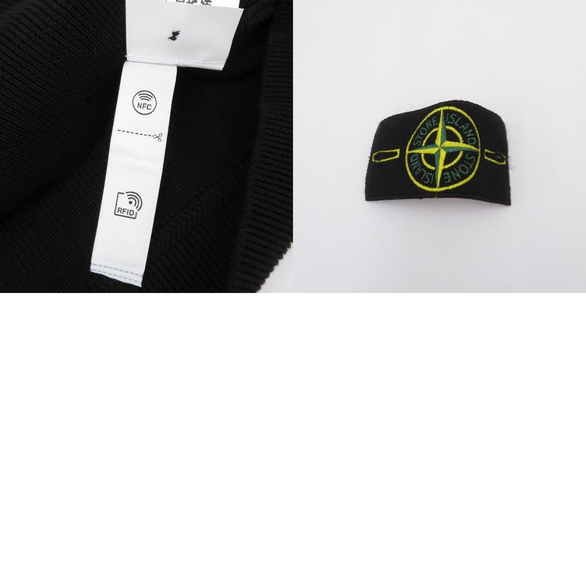 STONE ISLAND | ストーンアイランド ニット L1S155100124 S00D8 ブラック サイズ:L【瀬戸大橋店】